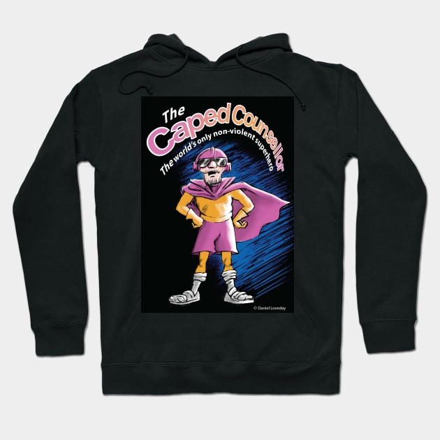 The Caped Counsellor Hoodie by DanielLoveday